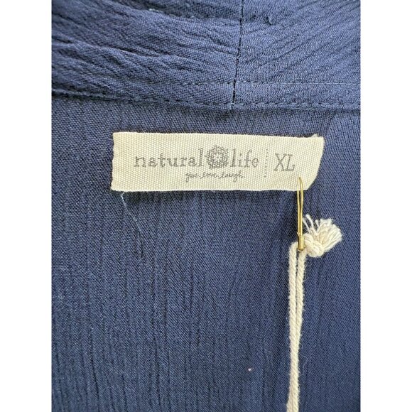 Natural Life Women's Brae Embroidered Midi Dress Size XL NWT - Picture 6 of 11